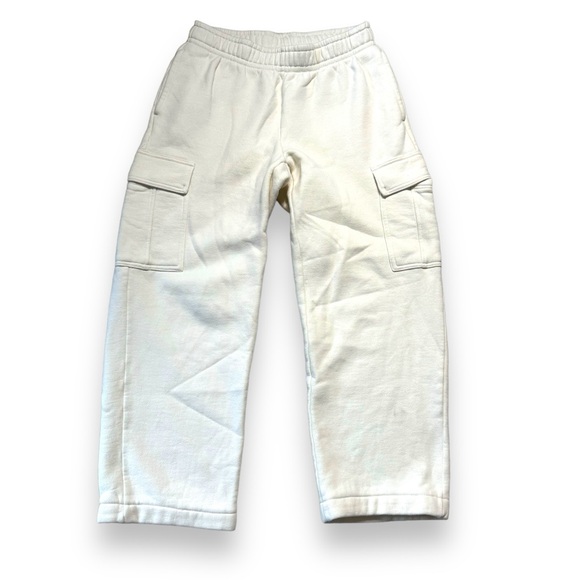 Aritzia TNA Fleece Sweatpants Jogger Cargo Pockets Heavyweight Causal Women XS - Picture 2 of 10